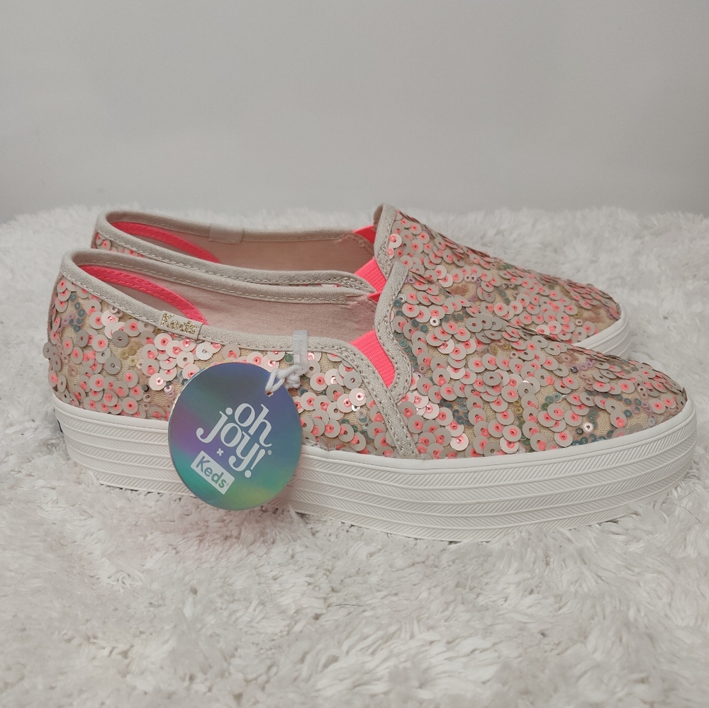 New sequin platform slip on Keds - Picture 3 of 8
